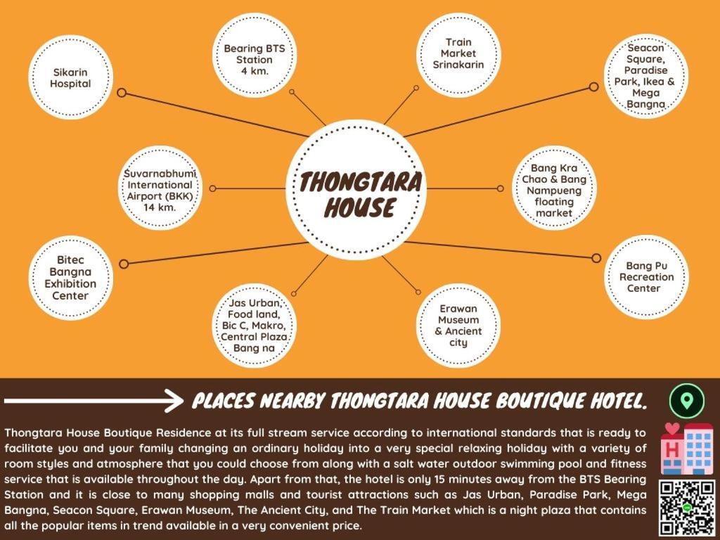 Hotel Thongtara House Boutique Srinakarin Bangkok Zewnętrze zdjęcie